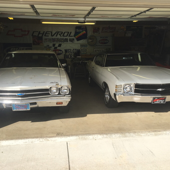 Classic Chevy Cars and Garage Decor - Ron from Mosinee, Wi
