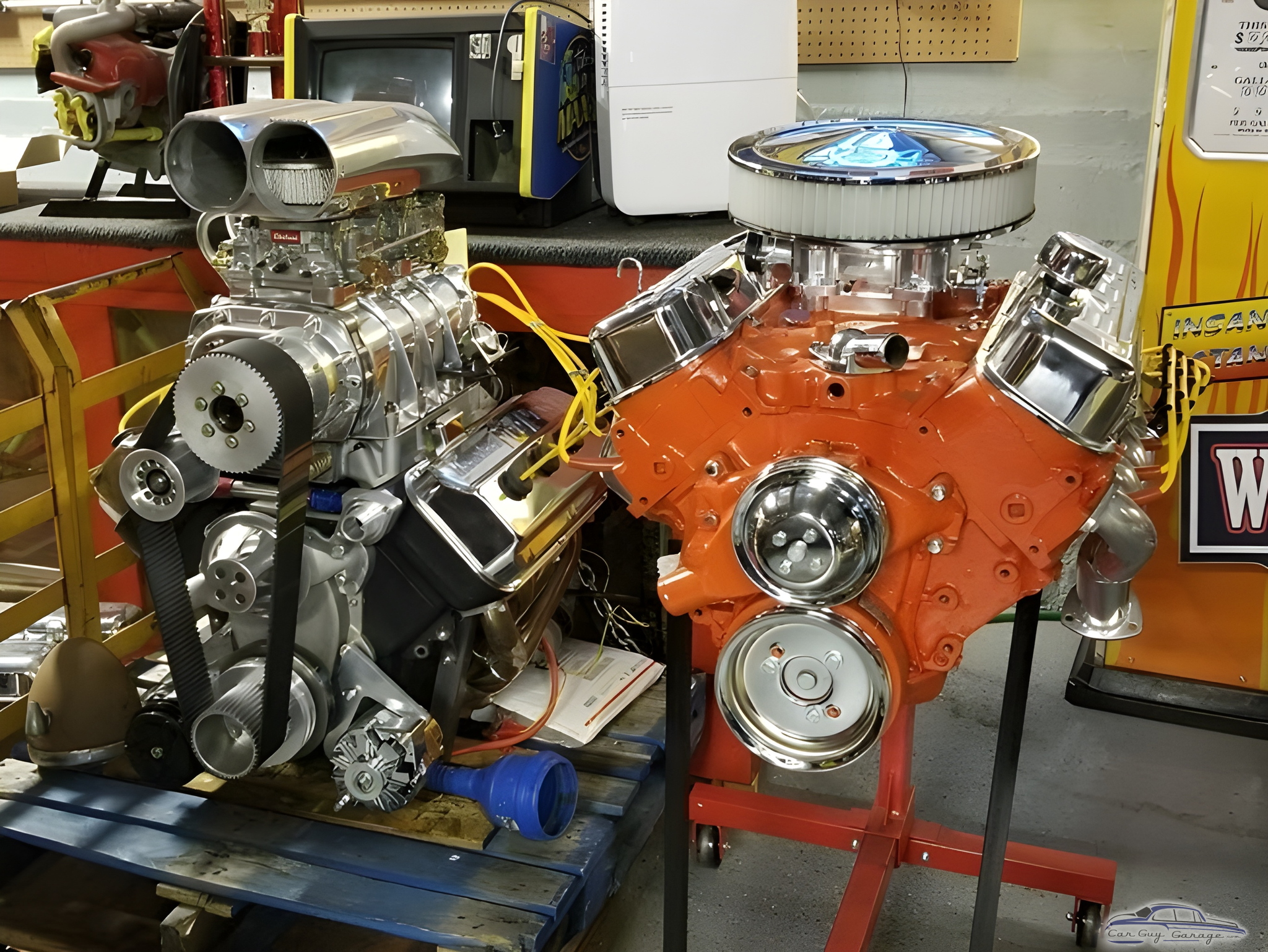 High Performance V8 Engines with Chrome Accessories - Terry Goodman from Middletown, PA