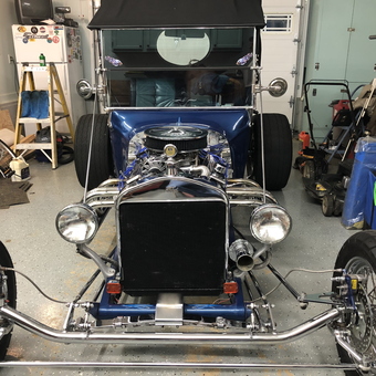 Classic Hot Rod in Organized Garage - Randy Wise from Hopewell, VA