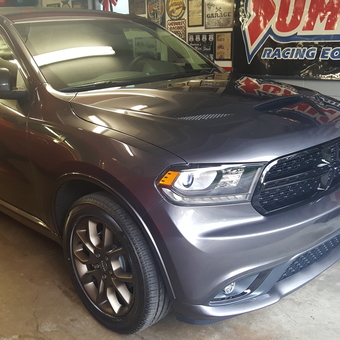 Garage with Dodge SUV, Summit Banner, and Wall Signs - Timster from Pittsburgh, Pa