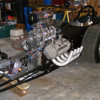 Blown Dragster Build with Tools and Storage - Geri from Buffalo, MO