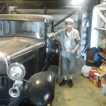 Classic Car and Organized Garage with Shelving - Bill Emerson from Redding, CA