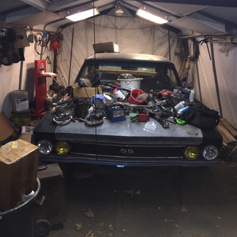 Classic Car Restoration Garage with Tools and Parts - Tim from Erlanger, Ky