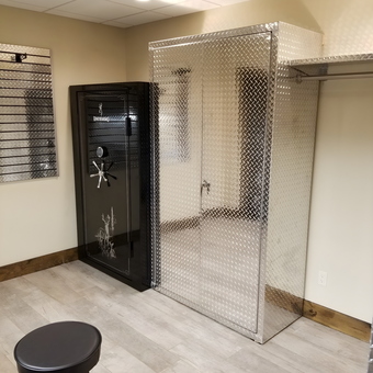 Diamond Plate Cabinet and Safe Storage - Sal's Sportsman's Closet