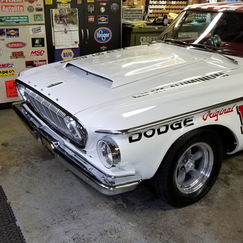 Classic Dodge Race Car and Garage Decor - Brian from Roanoke, IN