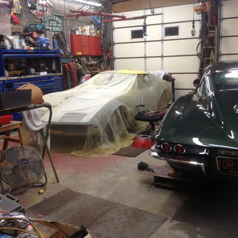 Classic Car Garage with Tool Storage and Workbenches - Phil's from Smithtown, New York