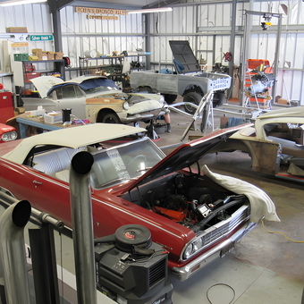 Classic Car Restoration Garage with Tools and Parts - Danny from Santa Maria, CA