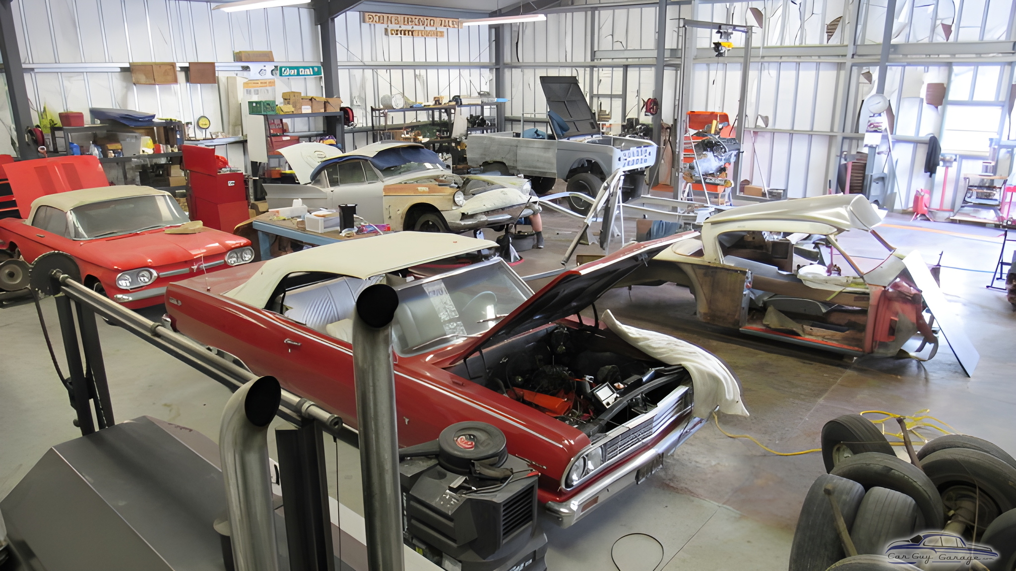 Classic Car Restoration Garage with Tools and Parts - Danny from Santa Maria, CA