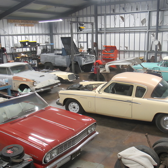 Classic Cars and Garage Tools in Spacious Workshop - Danny from Santa Maria, CA