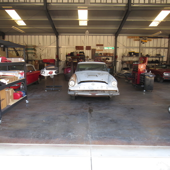 Classic Car Restoration Garage with Tools and Shelving - Danny from Santa Maria, CA