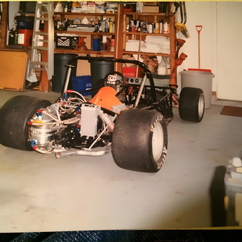 Race Car Build and Organized Garage Shelving - Calvin from Suffolk, VA