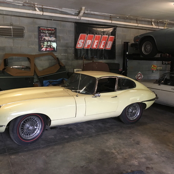 Classic Car Garage With Lift and Wall Decor - Mark Dawley from Pickens, SC