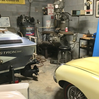 Garage with Classic Car, Air Compressor, and Tools - Mark Dawley from Pickens, SC