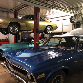 Classic Cars on Lift with Tool Storage - GrandviewPerkasie18944 from Perkasie, PA
