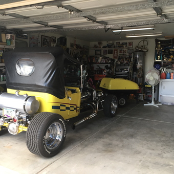 Classic Hot Rod and Organized Garage Storage - Joe from Golden Valley, AZ