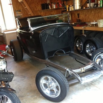 Classic Car Build, Motorcycle, and Tools in Garage - Tommy from LYMAN, SC