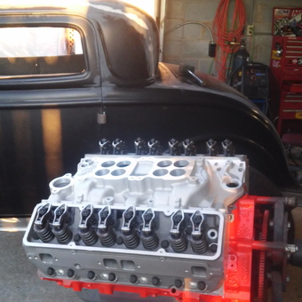 Classic Car Build With Engine Stand and Tool Chest - Tommy from LYMAN, SC
