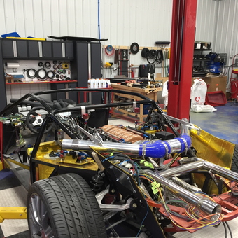 Custom Car Build in Well-Organized Garage - James from Newcastle, Wyoming