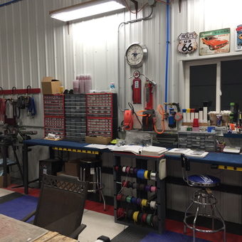 Organized Garage Workshop with Tool Storage and Decor - James from Newcastle, Wyoming