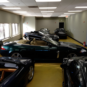 Luxury Convertibles Parked in Finished Garage - GB from Reston, VA