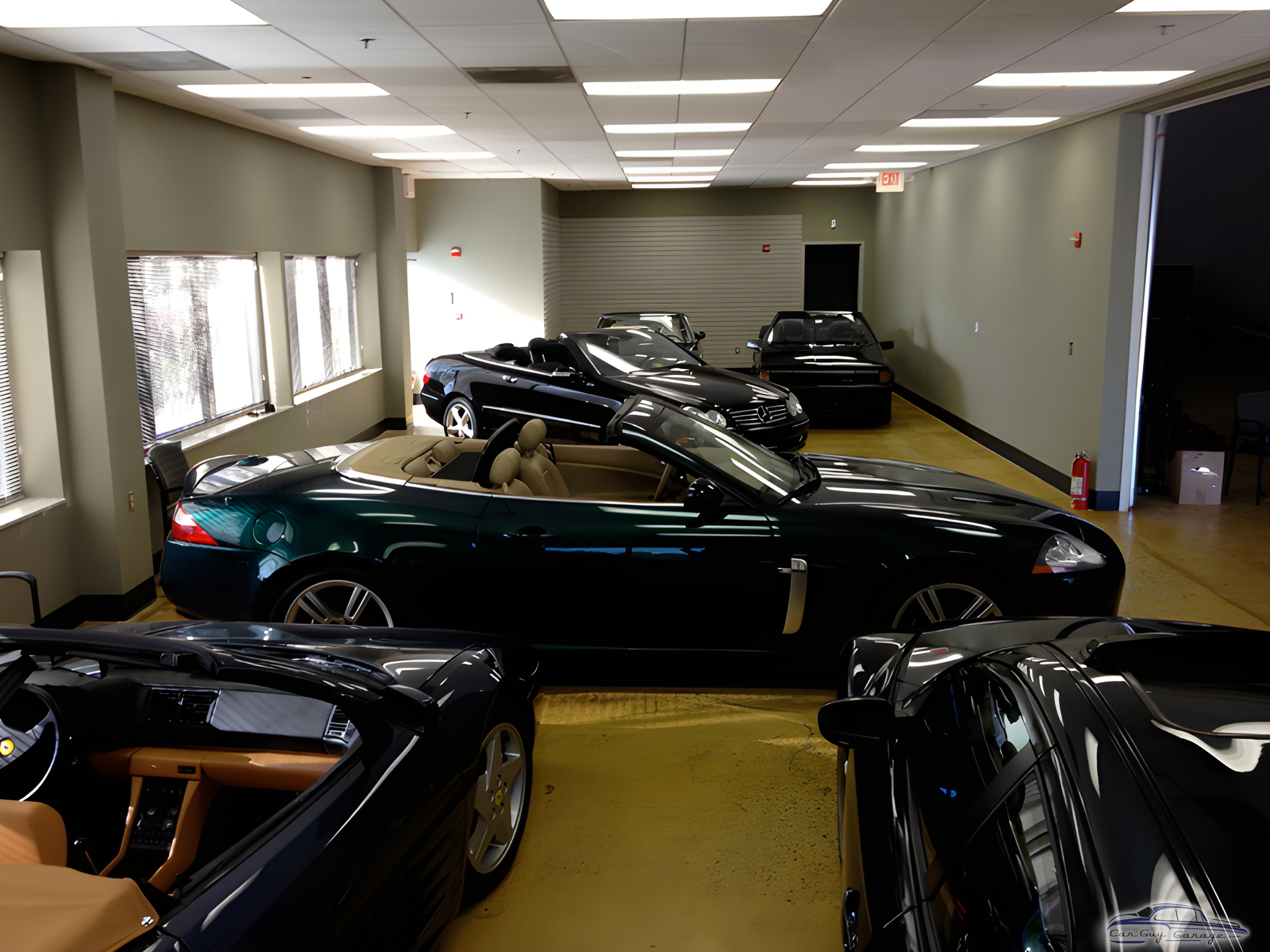Luxury Convertibles Parked in Finished Garage - GB from Reston, VA