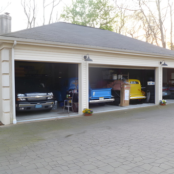 Three-Car Garage With Classic Trucks and Storage - Ed from Westampton, NJ
