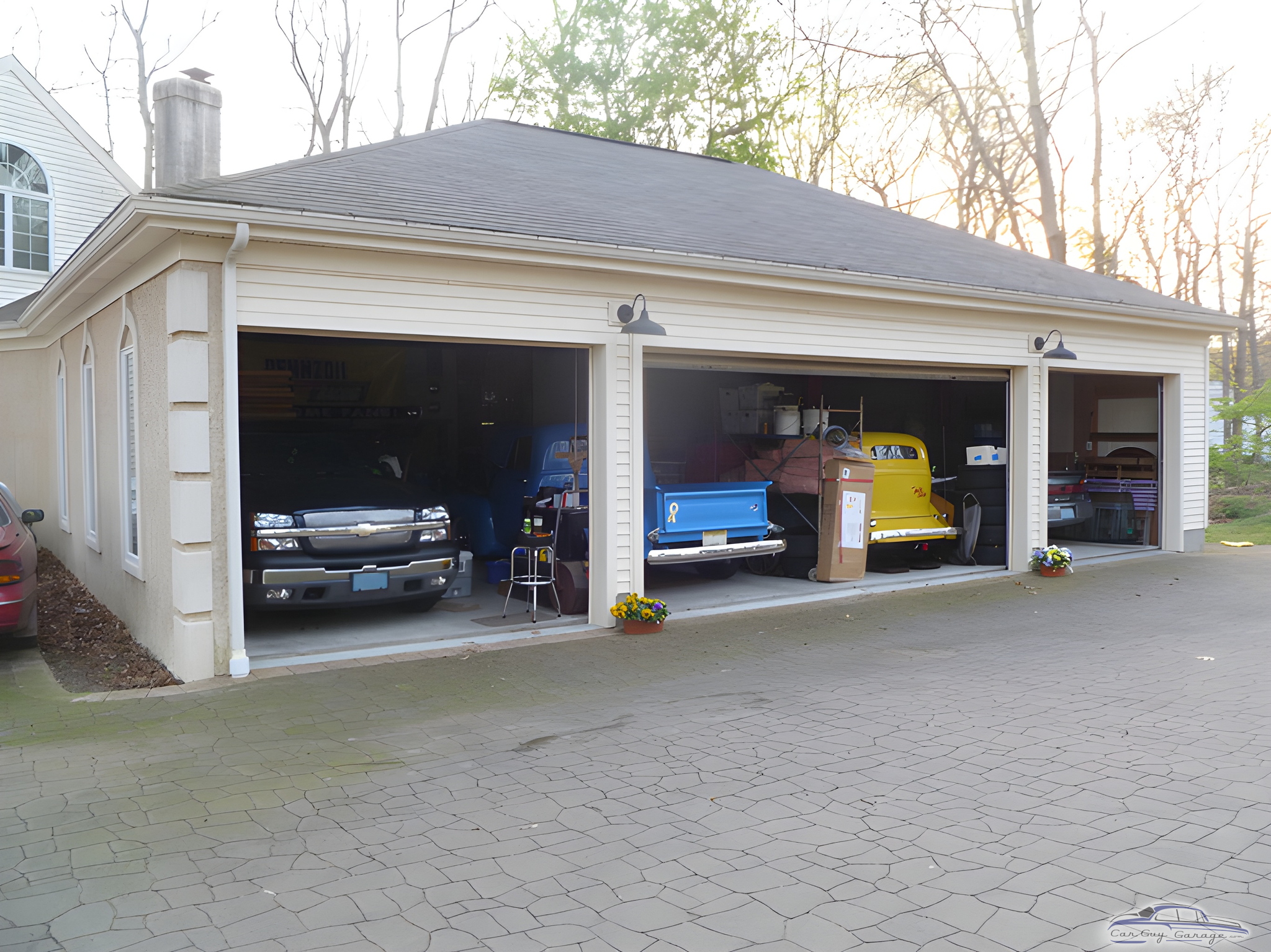 Three-Car Garage With Classic Trucks and Storage - Ed from Westampton, NJ