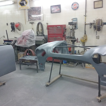 Classic Car Restoration Garage with Tools and Parts - JT from Saxonburg, PA