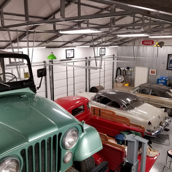 Classic Cars and Retro Garage Decor - Jim Varnell from Black Creek, North Carolina