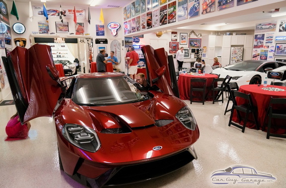 Ford GT from Fresno, CA showing Epoxy Floor Coating