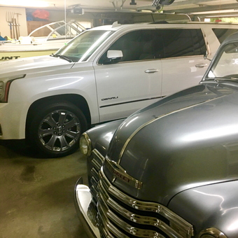 Classic Chevy Truck, SUV, and Boat in Organized Garage - Bob from Richmond Hill, GA
