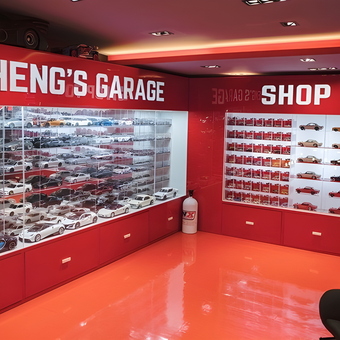 Diecast Car Display Cases and Collectibles - Heng from Bangkok