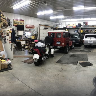 Well-Organized Garage with Classic Cars and Tools - Greg from Johnston, IA