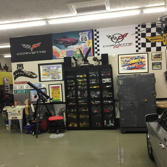 Corvette Decor, Diecast Display, and Wall Art - Patrick from Tuscola, IL