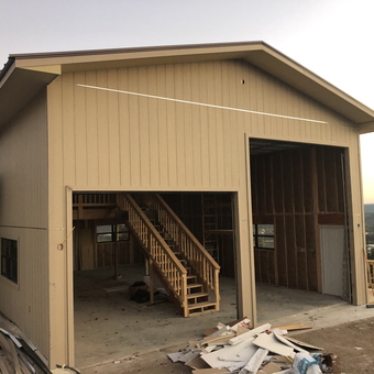 Spacious Two-Bay Garage with Loft and Stairs - Joe from KERRVILE TX