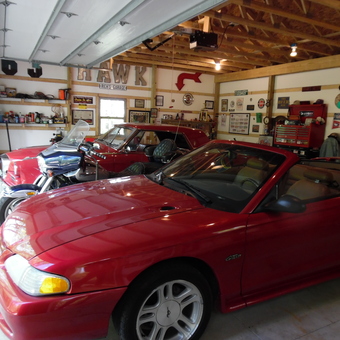 Classic Car Garage with Decor and Tools - Rich from South Bend, IN