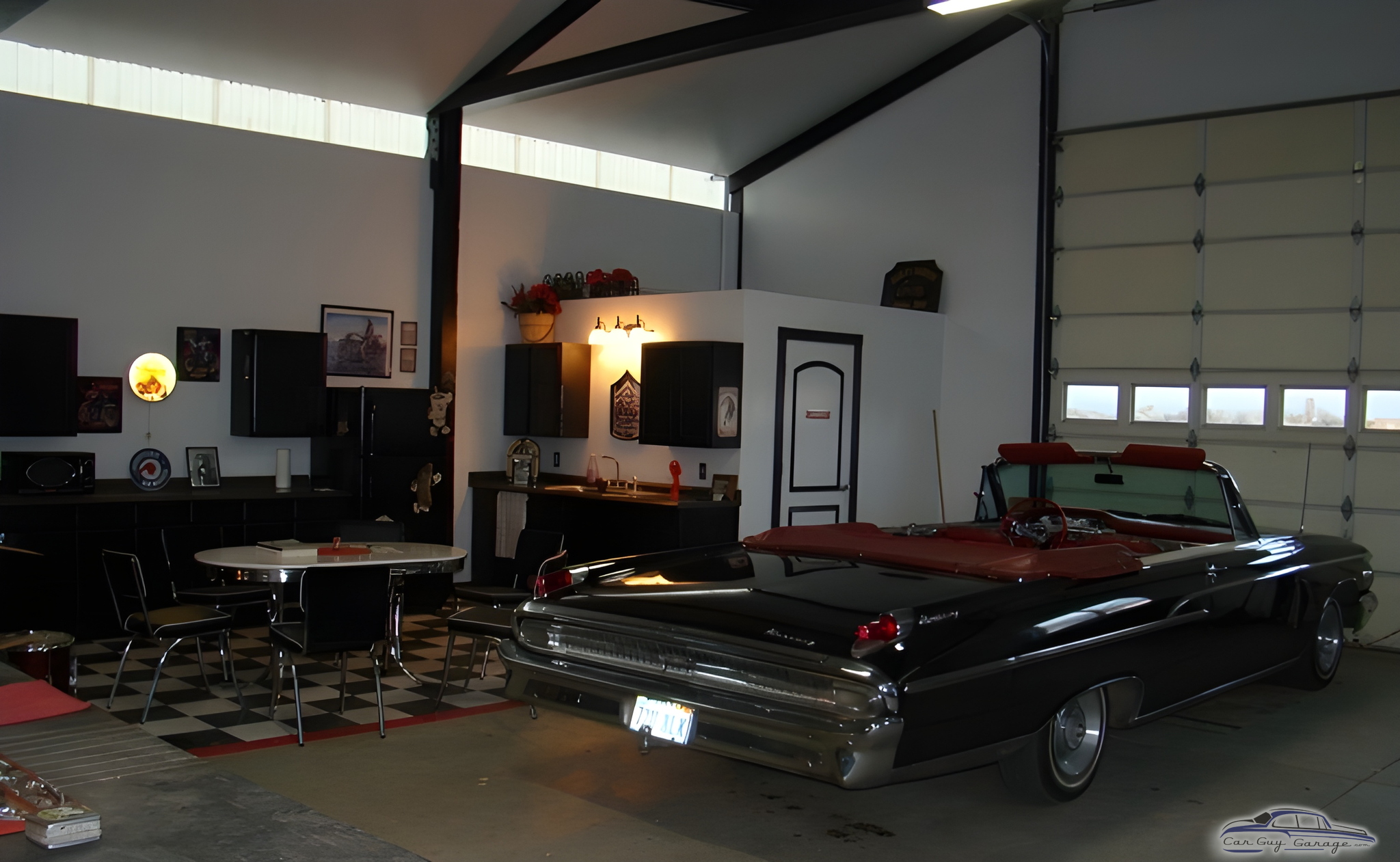 Classic Car Garage with Retro Decor and Cabinets - Skull from WELLINGTON, NV
