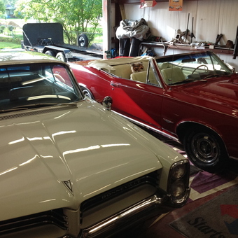 Classic Pontiac Cars in Spacious Garage - William from Vidor, TX