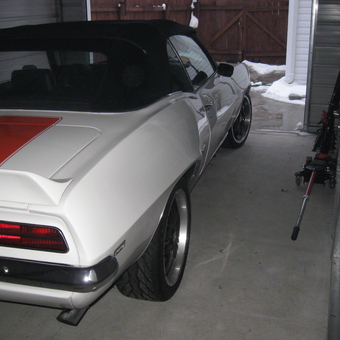 Classic White Camaro and Garage Tools - Eliel from Junction City, KS