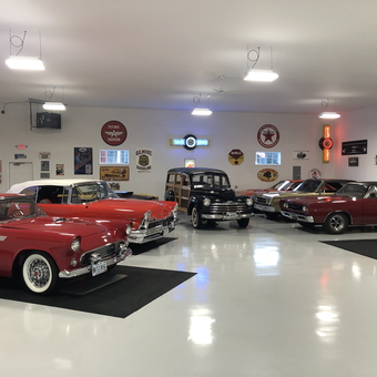 Classic Car Collection with Vintage Signs and Neon - Dave T from Saco, ME
