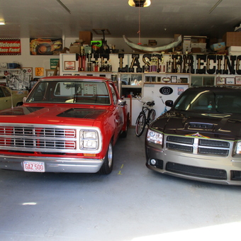 Classic and Modern Cars with Garage Decor - TIME OUT GARAGE from LOWELL, AR