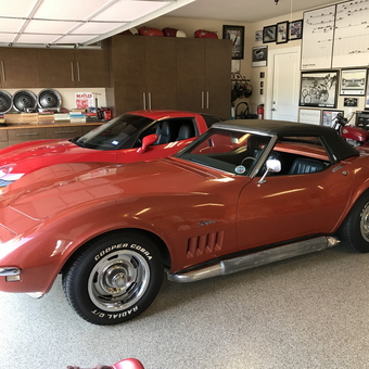 Classic and Modern Corvettes with Custom Cabinets - Rich from Georgetown, TX
