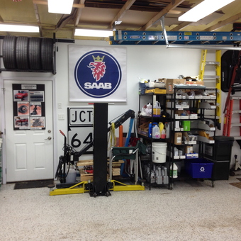 Organized Garage with Tire Rack, Shelving, and Tools - jxh from Saint Paul, MN