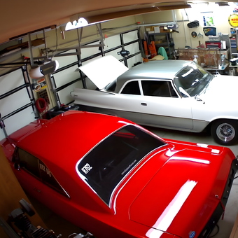 Classic Cars in Custom Garage with Tools and Decor - Rick from AZ