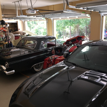 Classic Cars, Motorcycle, and Garage Storage Shelving - Cam from Pace, FL