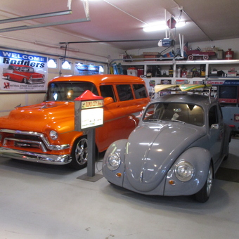 Classic Car Garage with Vintage Decor and Tools - Terry from Tucson, AZ