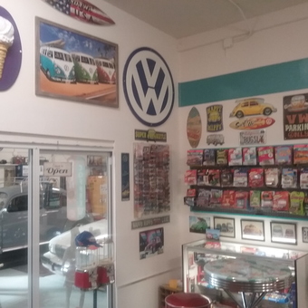 Volkswagen Decor and Diecast Cars Display - Terry from Tucson, AZ