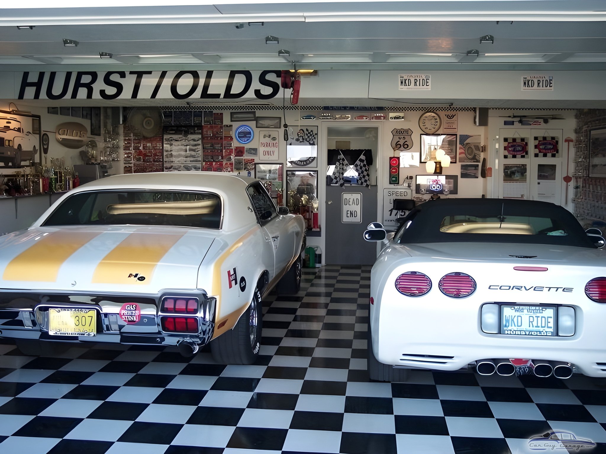Classic Muscle Cars and Retro Decor Garage - CARL from MARTINSBURG, WV