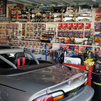 Garage with Camaro, Tool Chest, and Diecast Display - Ulysses from Alta Loma, CA