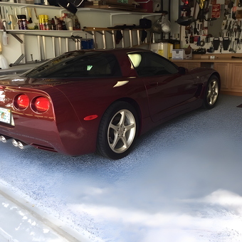 Organized Garage with Corvette and Tool Storage - Rodolfo from Coral Springs, FL